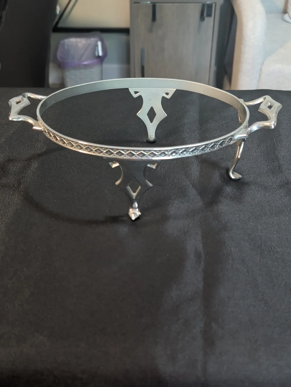 Vintage Silver Plated Royal Rochester Chafing Dish Stand
